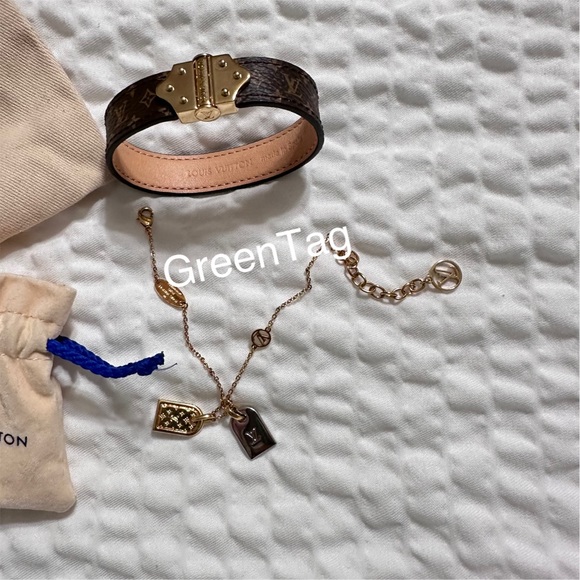 Louis Vuitton Nanogram and Nano Monogram Bracelets Bundle - Picture 2 of 7